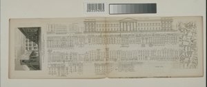 セントマーチンのルグラン、郵便局、アルダースゲートストリートの眺め、1838年頃 作： John Tallis